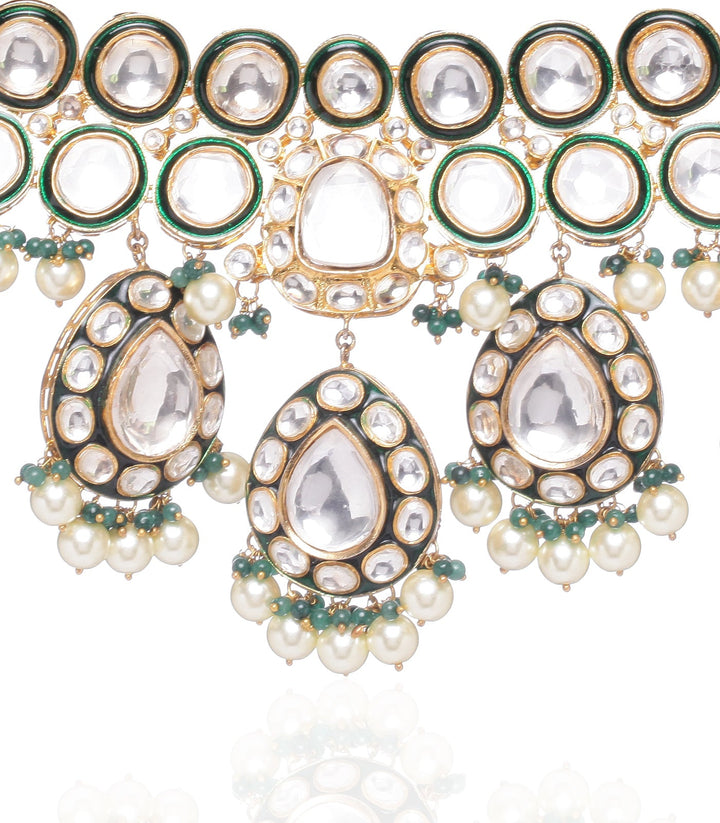 GIRVANI POLKI NECKLACE SET