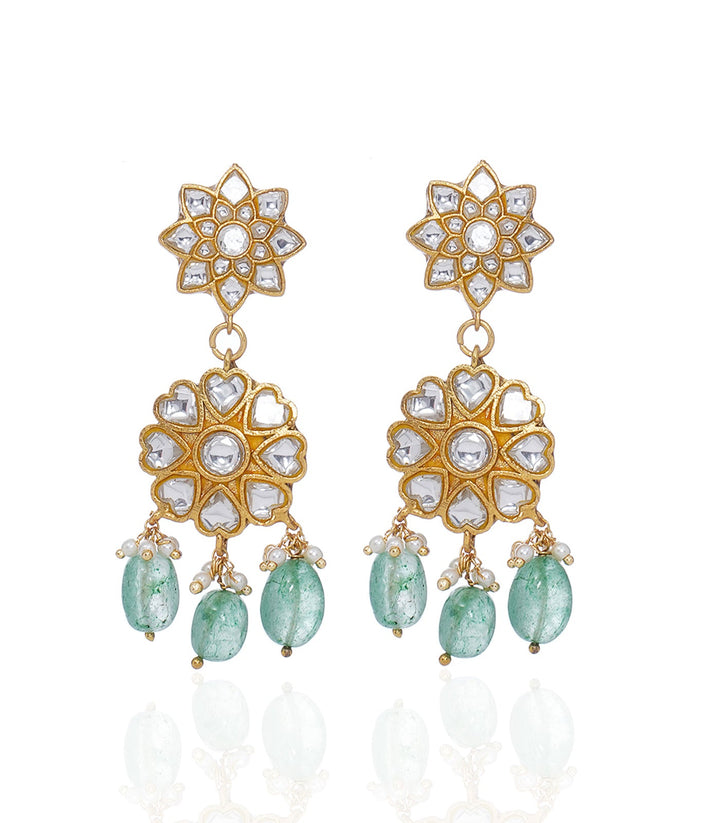 WRIDHI GREEN KUNDAN CHOKER