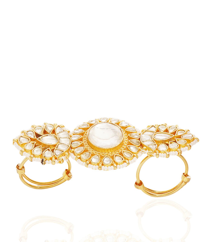 VEDIKA GOLD KUNDAN RING