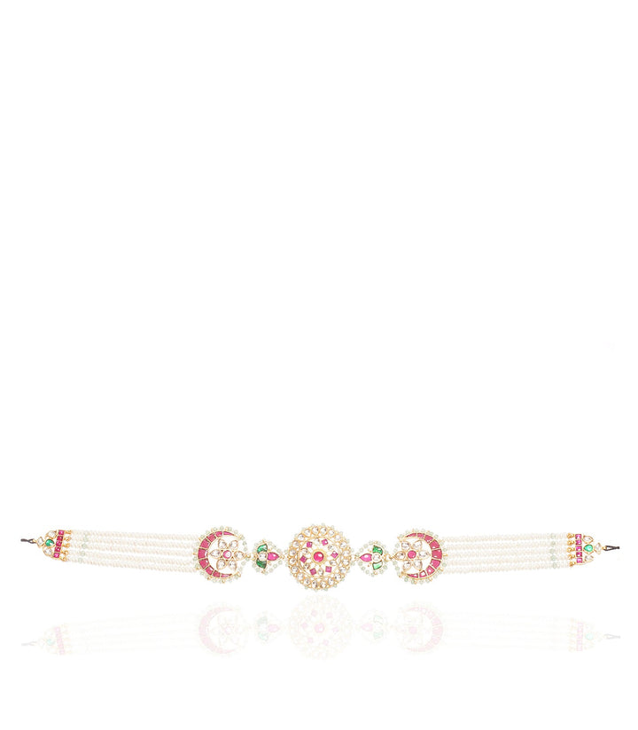 AASHIMA RED KUNDAN SHEESH PECH
