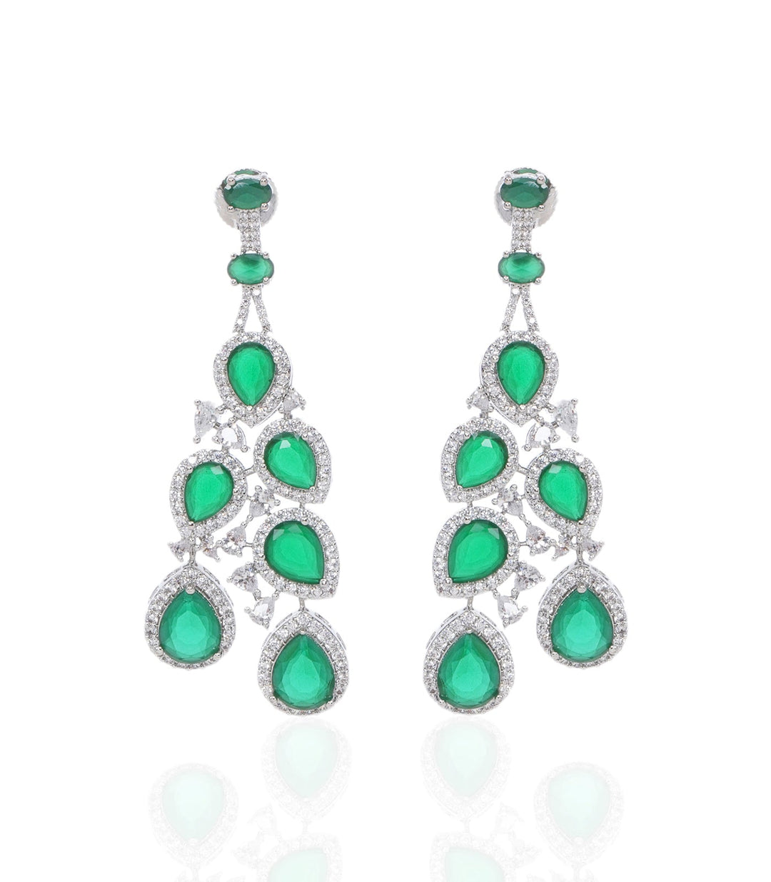 JOANNA GREEN ZIRCON CHOKER