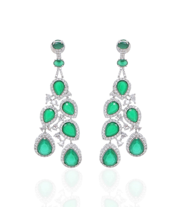 JOANNA GREEN ZIRCON CHOKER