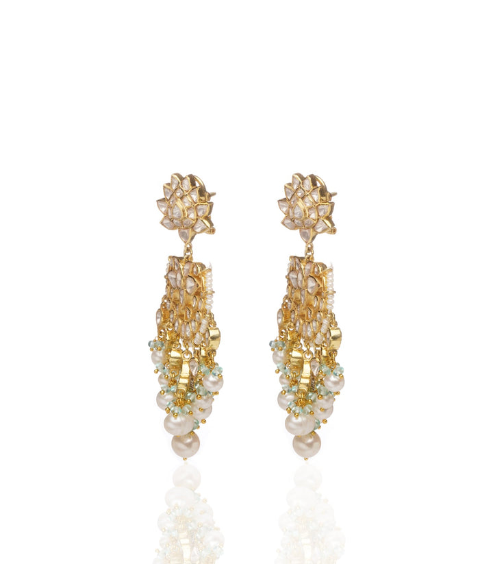 PADMA MOISSANITE EARRING