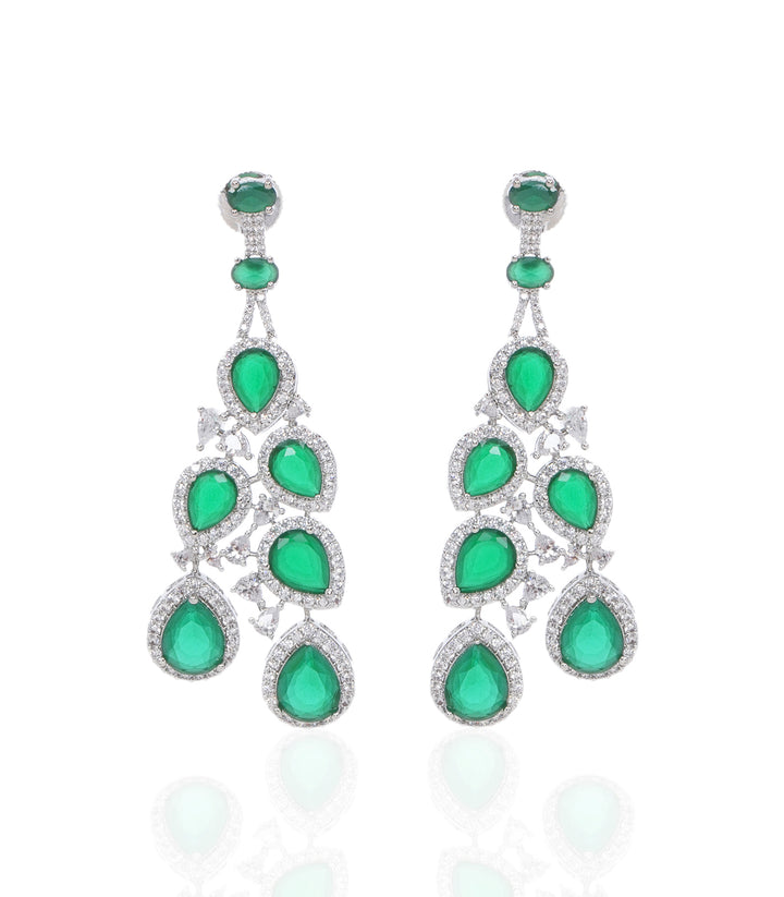 JOANNA GREEN ZIRCON CHOKER