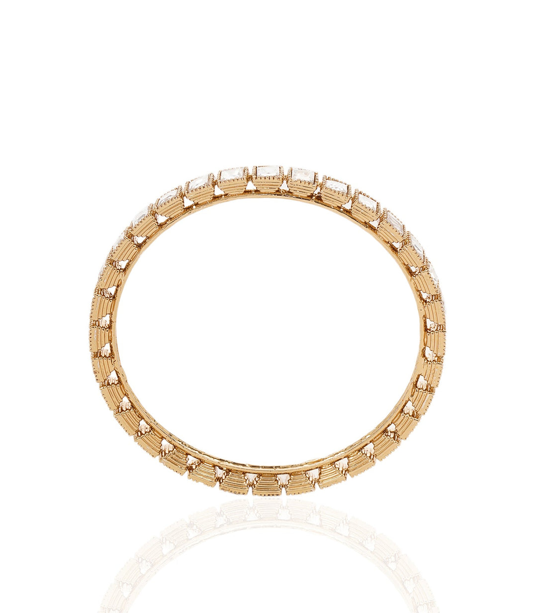KIRAN ANTIQUE FINISH POLKI BANGLES