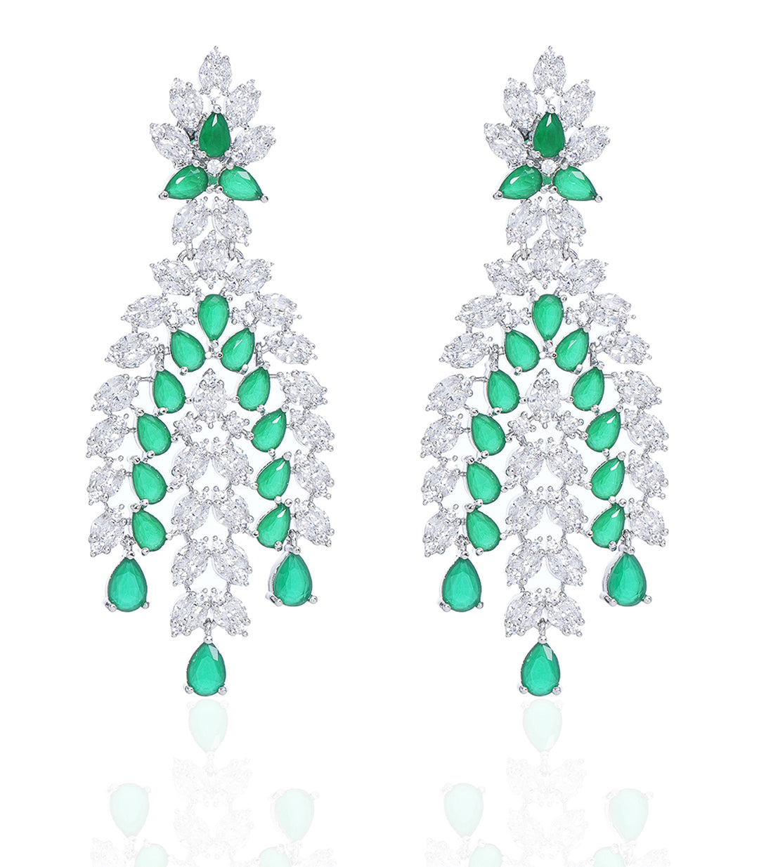 RHEA RUBY ZIRCON NECKLACE SET