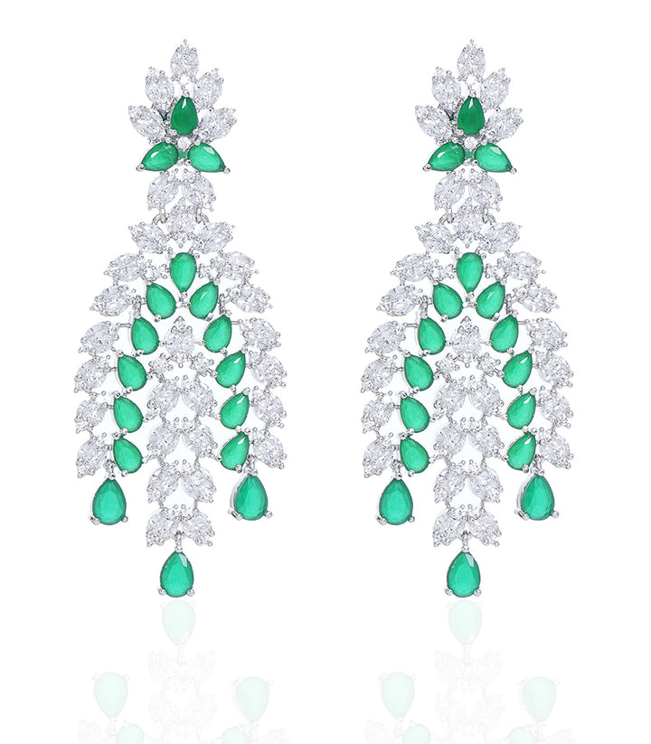 RHEA RUBY ZIRCON NECKLACE SET