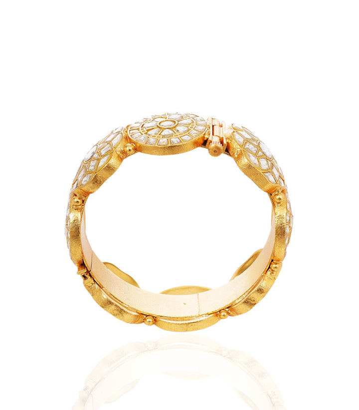 SAISHA GOLD KUNDAN BANGLES