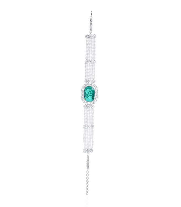 FREYA GREEN ZIRCON CHOKER