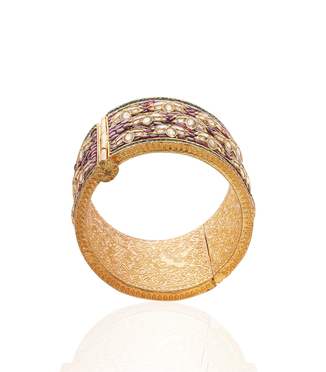 KASHVI RUBY KUNDAN BANGLES