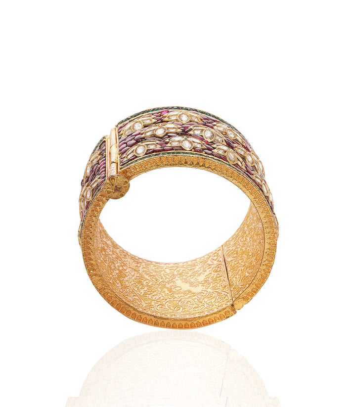 KASHVI RUBY KUNDAN BANGLES