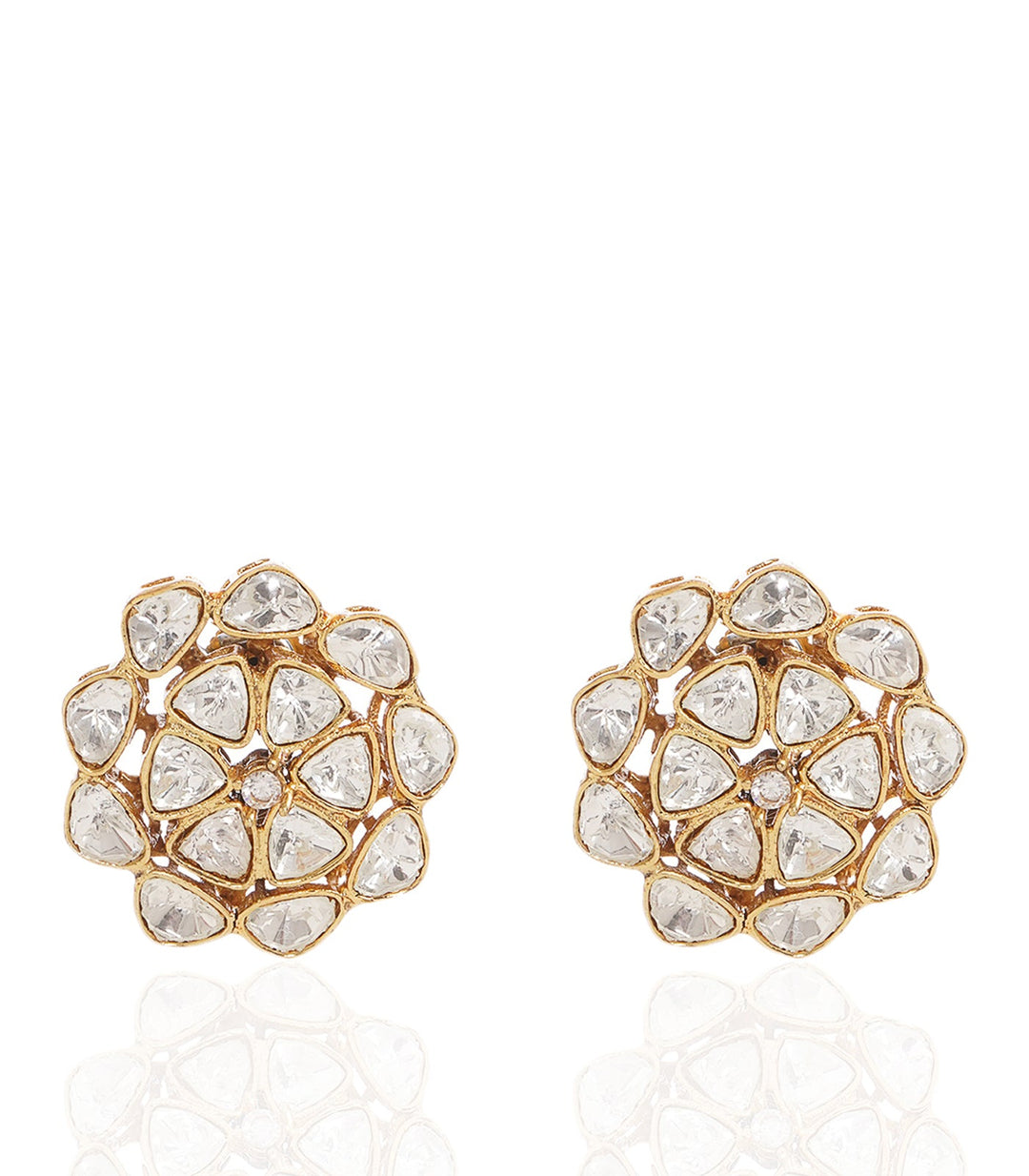 NIHARIKA  WHITE POLKI CHOKER