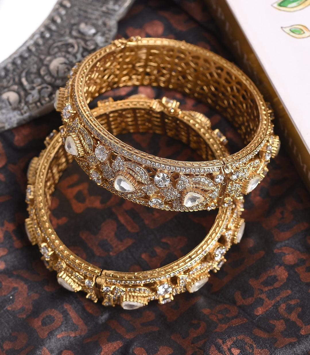 ANAMIKA POLKI ZIRCON BANGLES