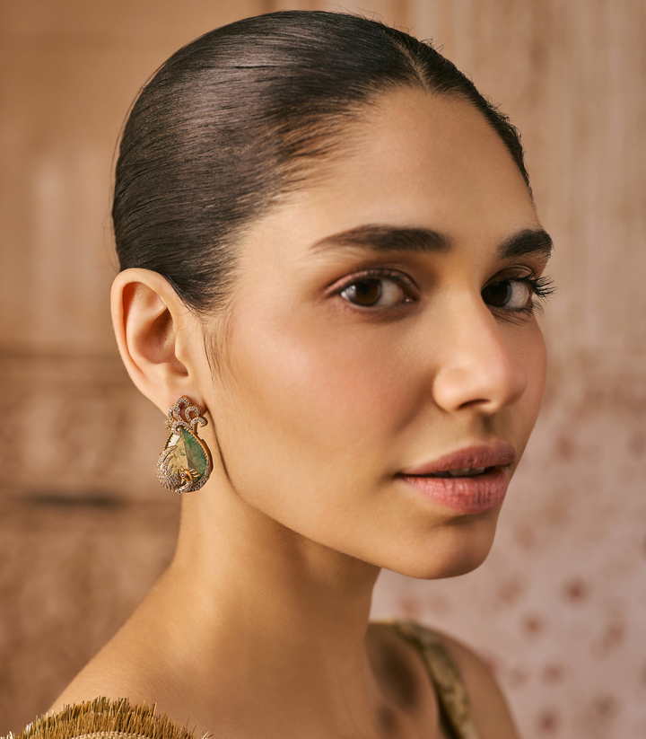 GARGI MINT POLKI STUD