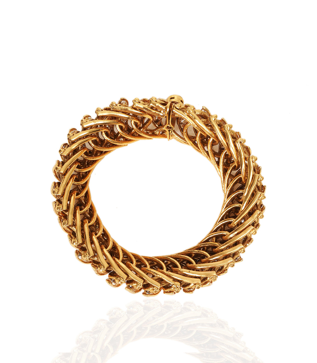 MOHINI GOLD PLATED KUNDAN SUTARLA