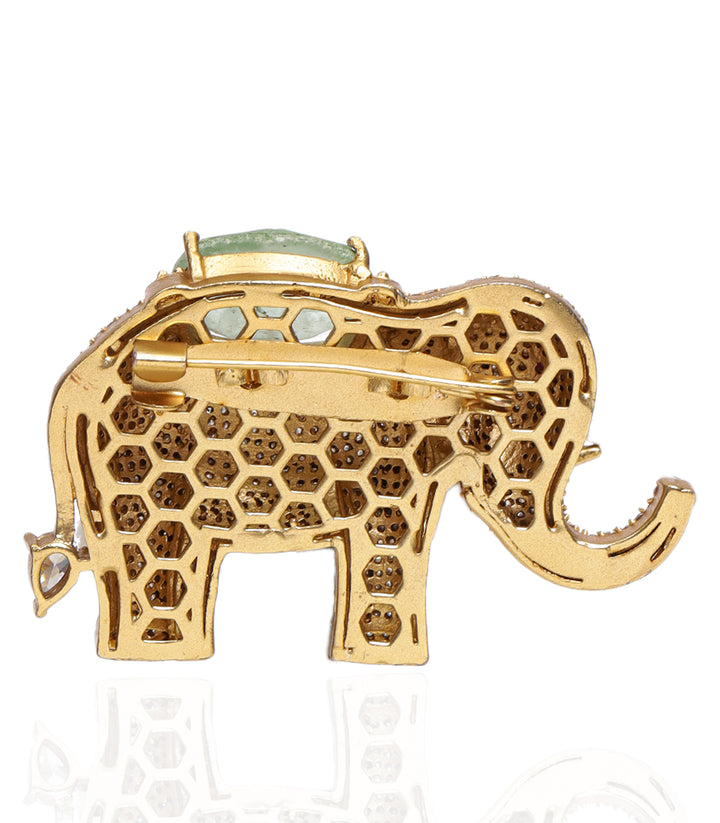 AIRAVAT MINT BROOCH