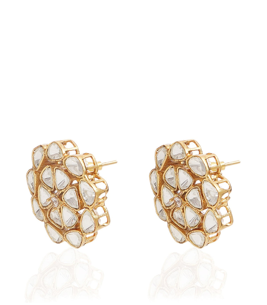 NIHARIKA  WHITE POLKI CHOKER