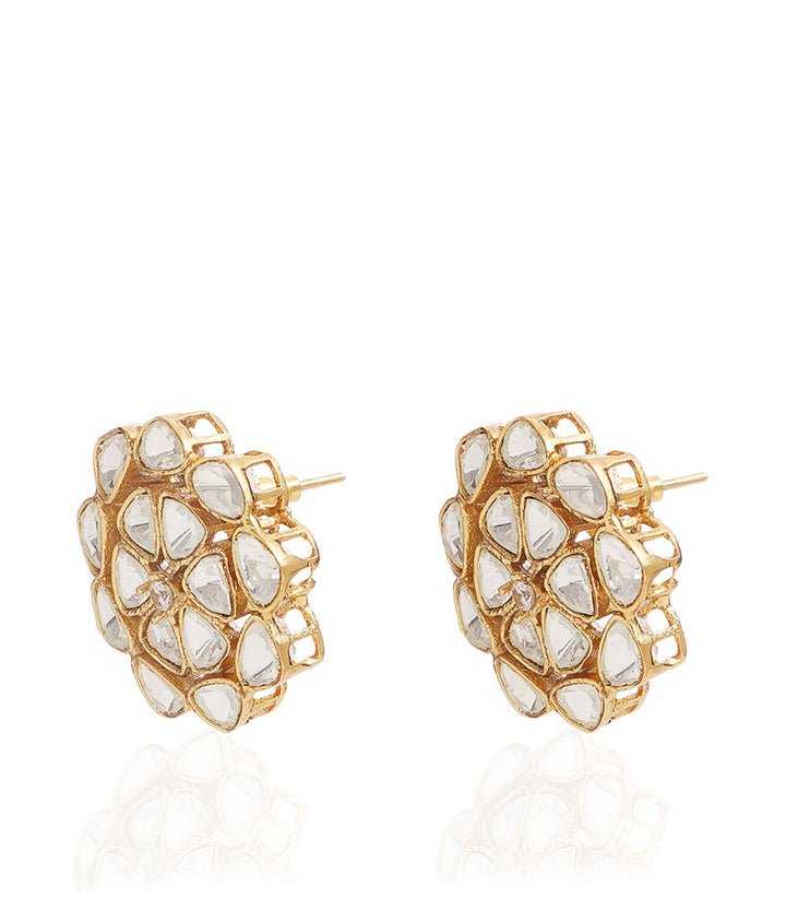 NIHARIKA  WHITE POLKI CHOKER