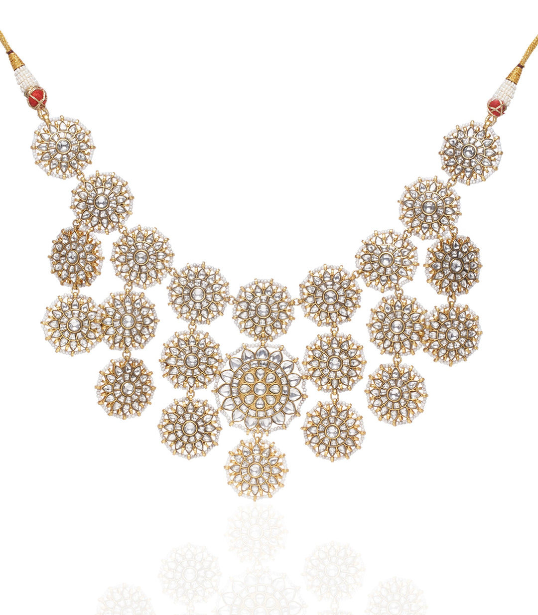 Sadhika Kundan Necklace Set