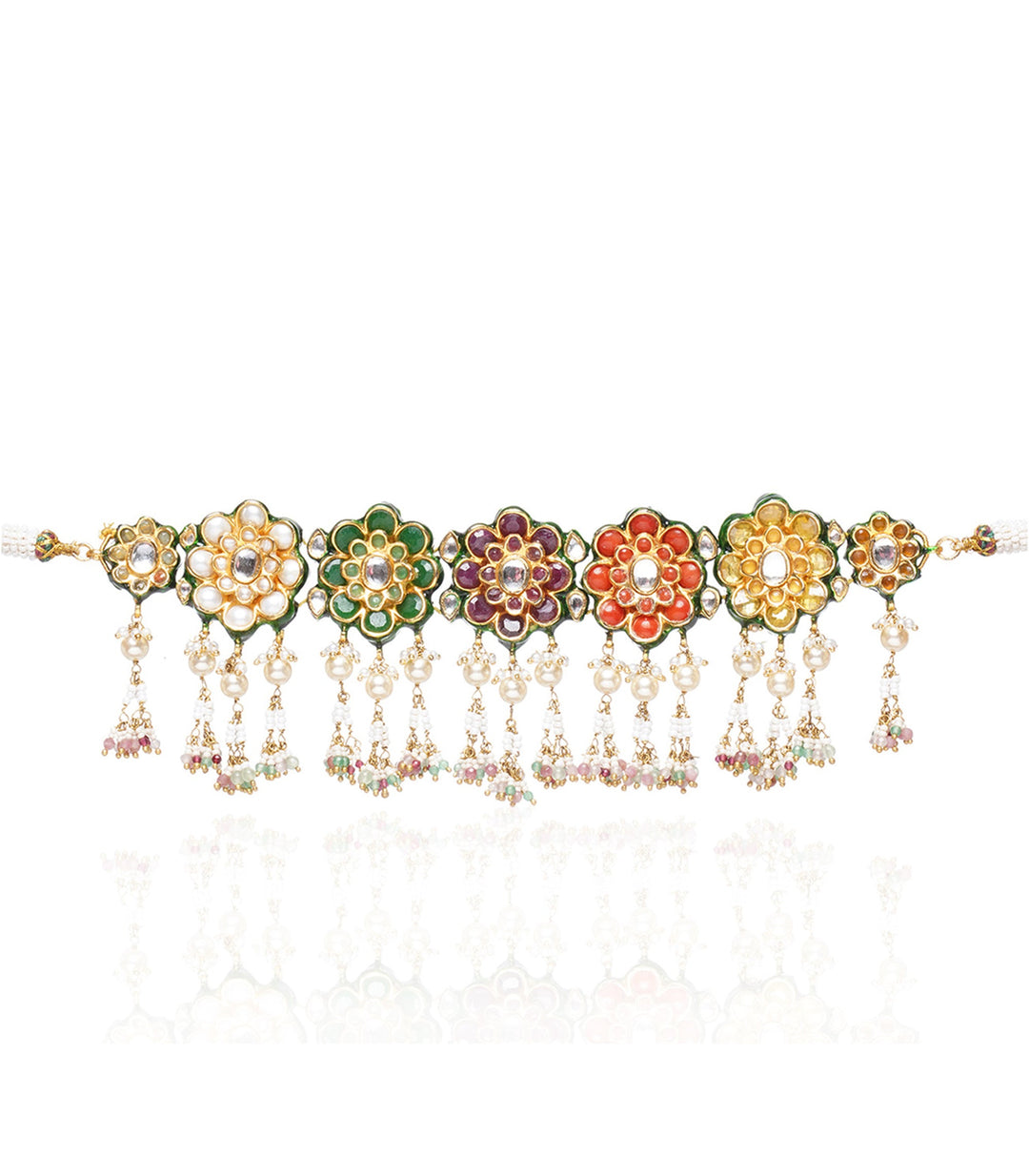 Aawanya Navratan Choker Set