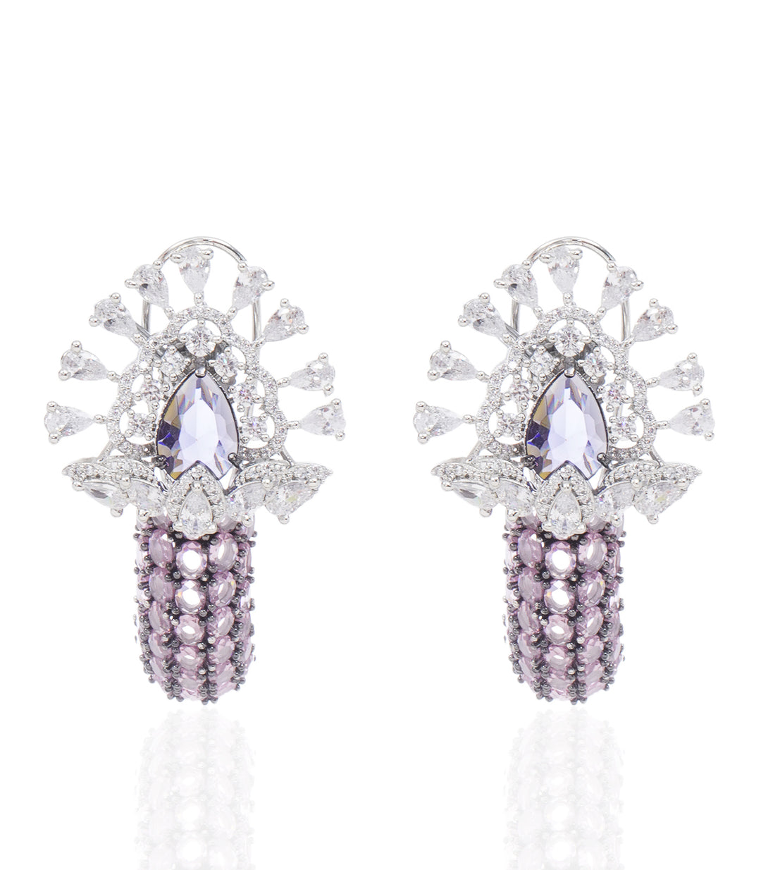 MARIA PURPLE ZIRCON NECKLACE SET