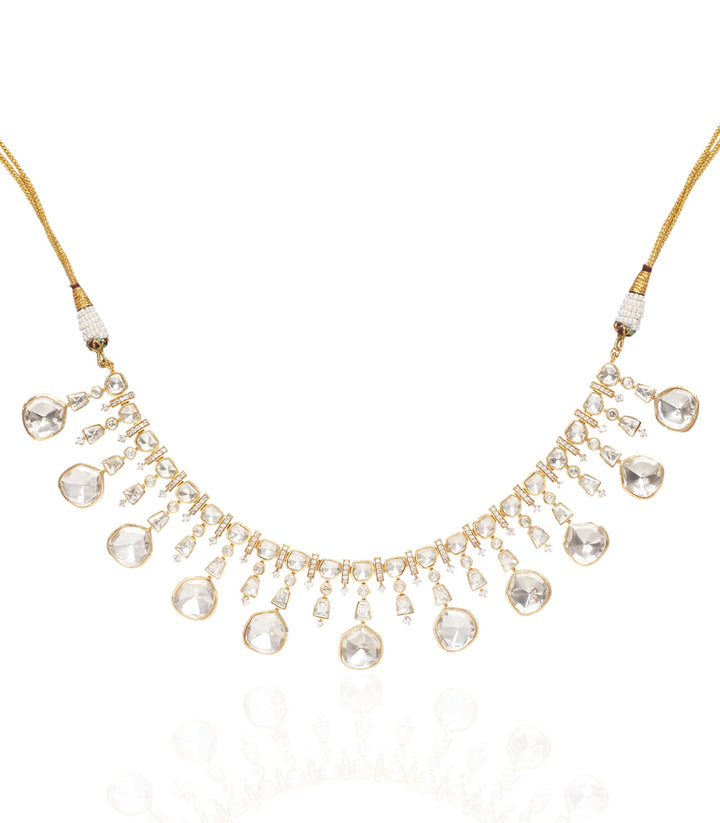 Prabha Moissanite Necklace Set
