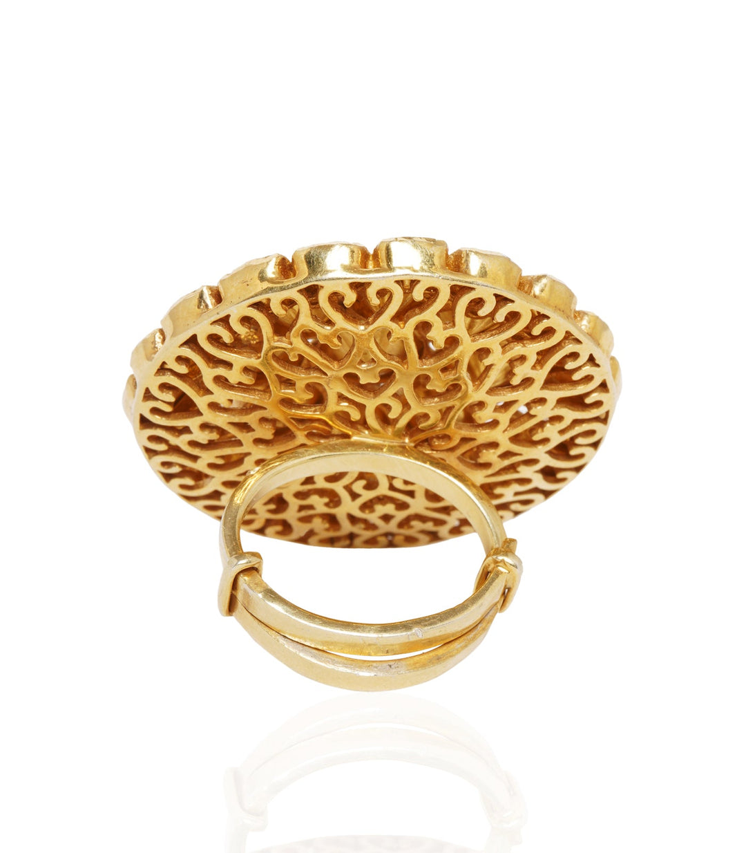 MANASVINI  MOISSANITE RING