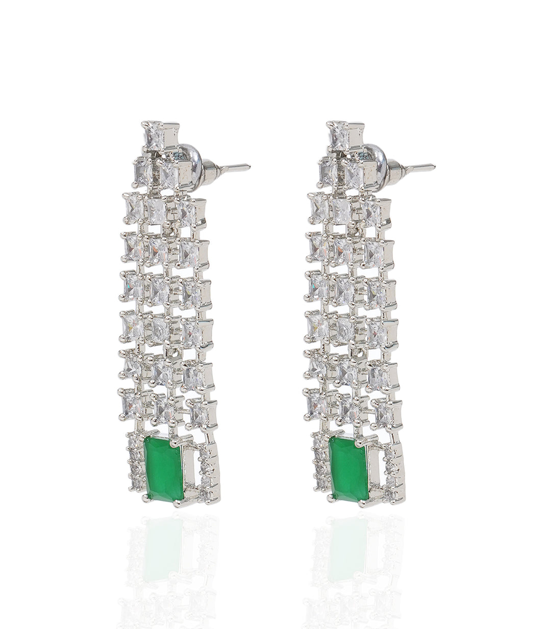 ELIANA GREEN ZIRCON NECKLACE SET