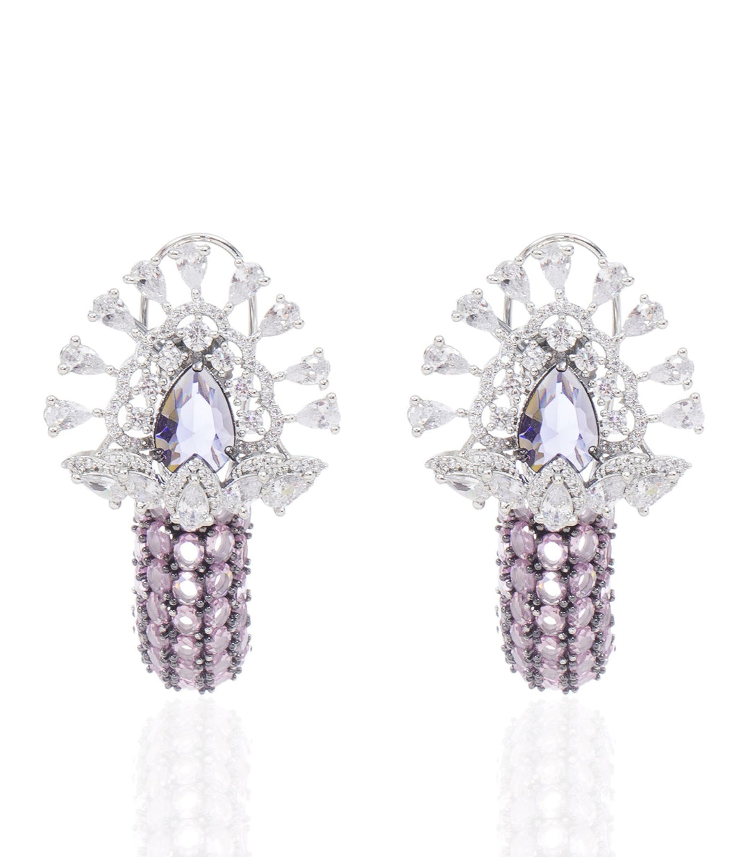 MARIA PURPLE ZIRCON NECKLACE SET