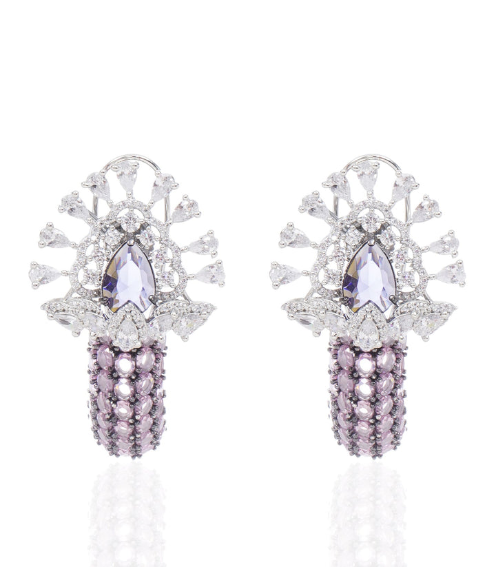 MARIA PURPLE ZIRCON NECKLACE SET