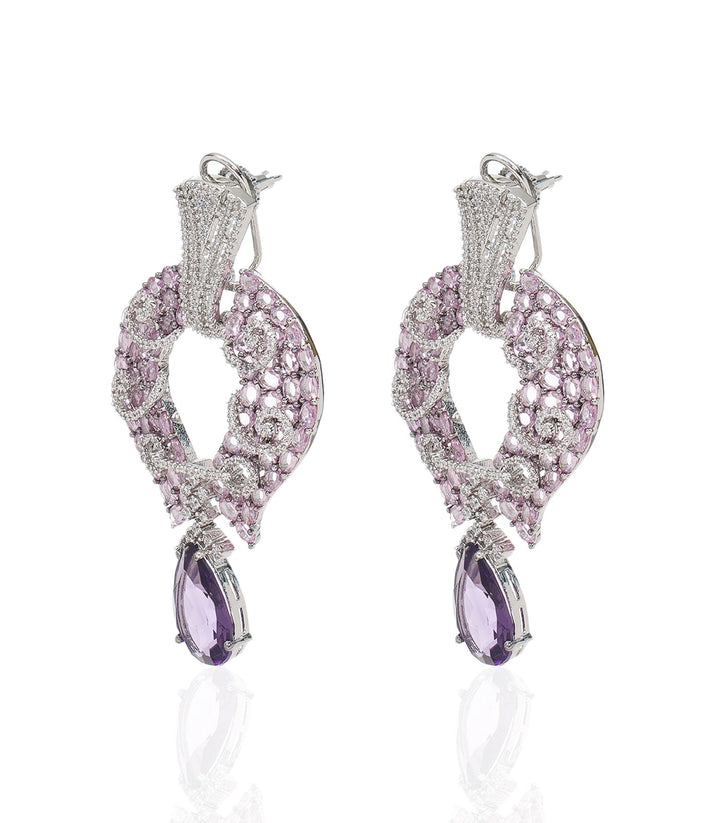 DIANA PURPLE ZIRCON NECKLACE SET