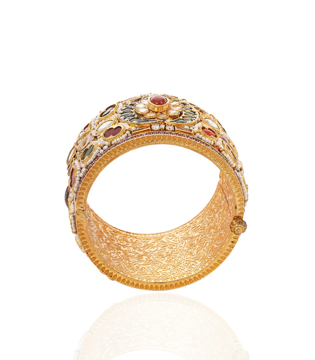 MAYURAKSHI NAVRATAN KUNDAN BANGLES