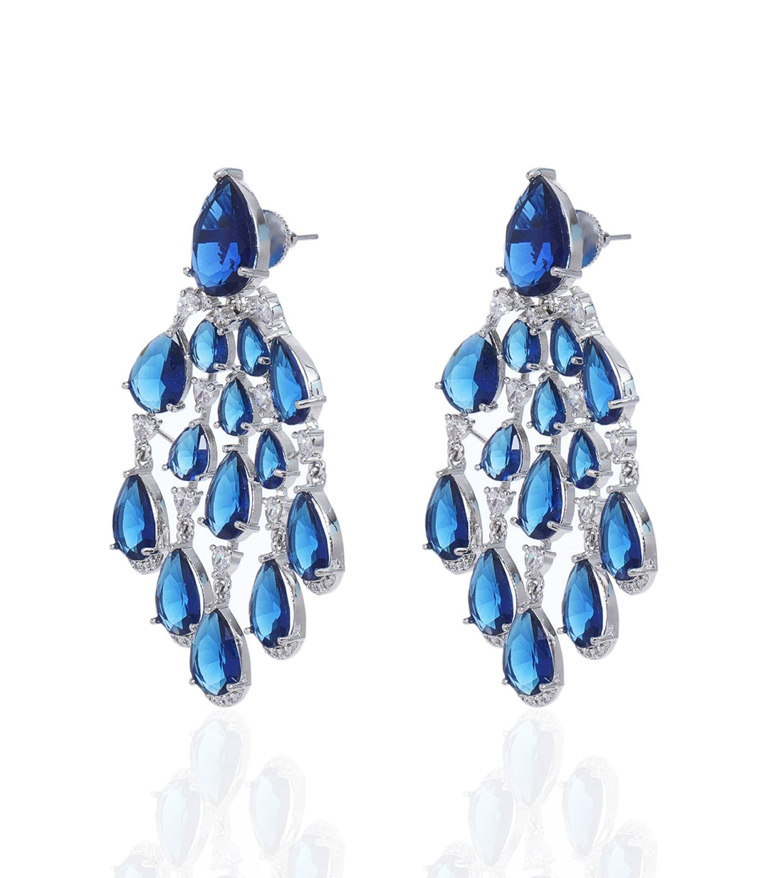 MAHI BLUE ZIRCON NECKLACE SET