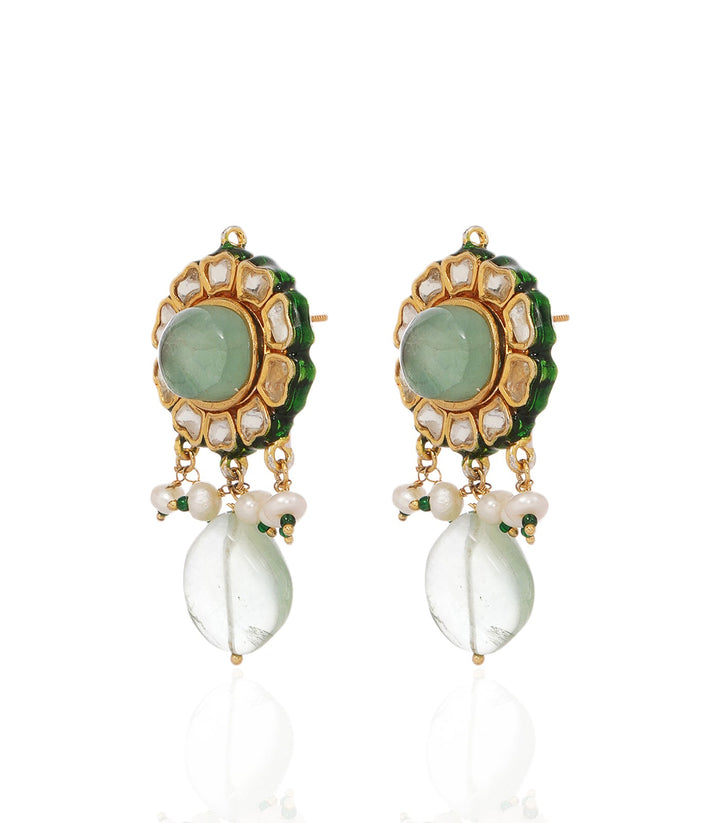 BRINDA GREEN KUNDAN CHOKER