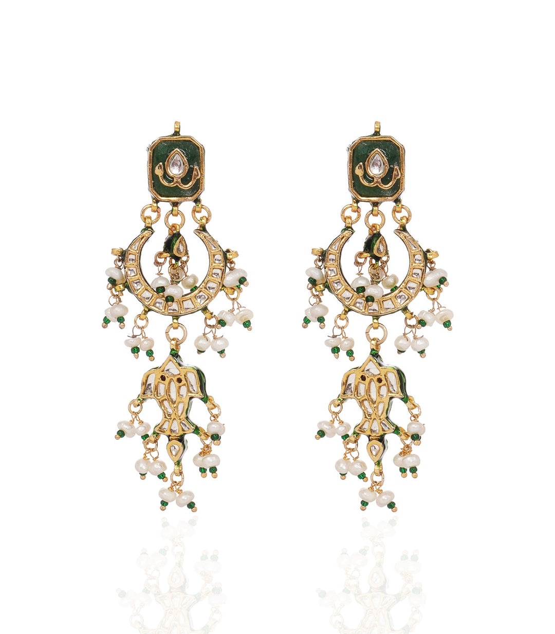 DEEKSHA GREEN KUNDAN CHOKER