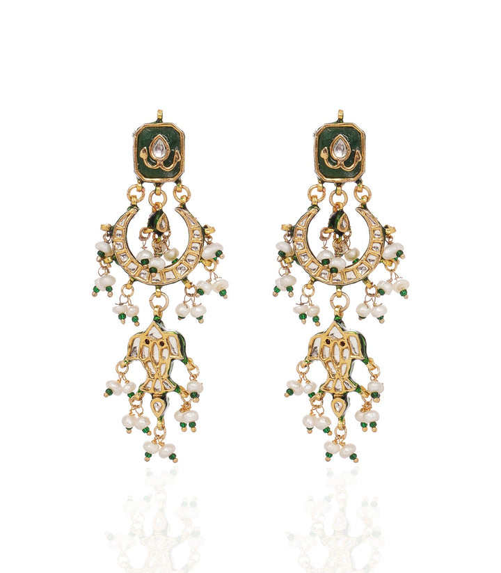 DEEKSHA GREEN KUNDAN CHOKER
