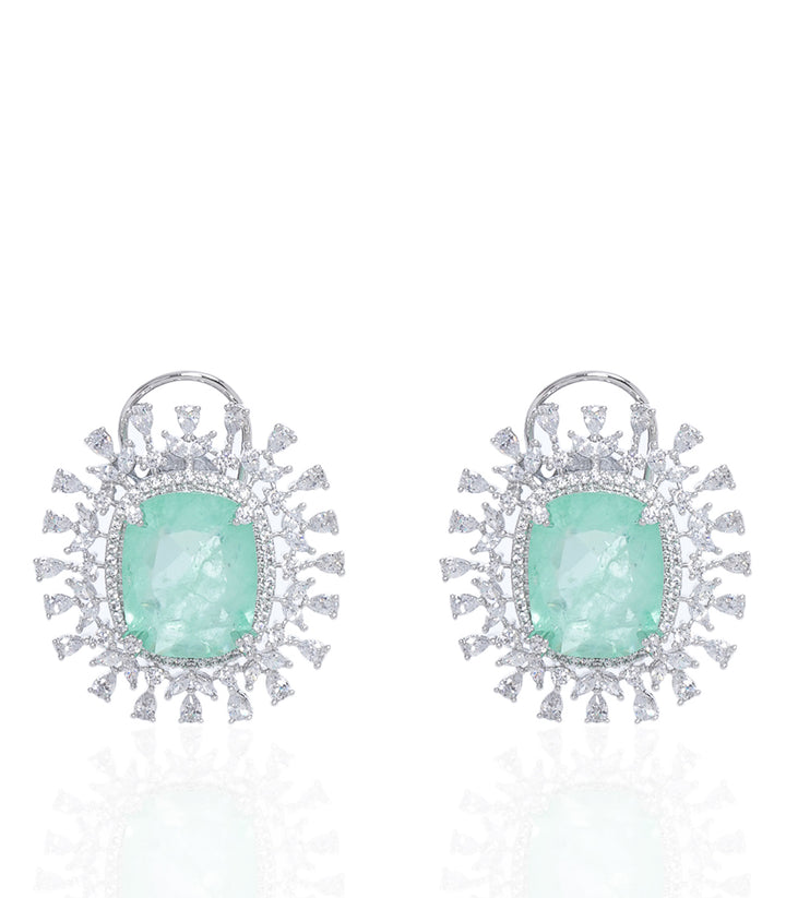 AIMEE MINT ZIRCON CHOKER