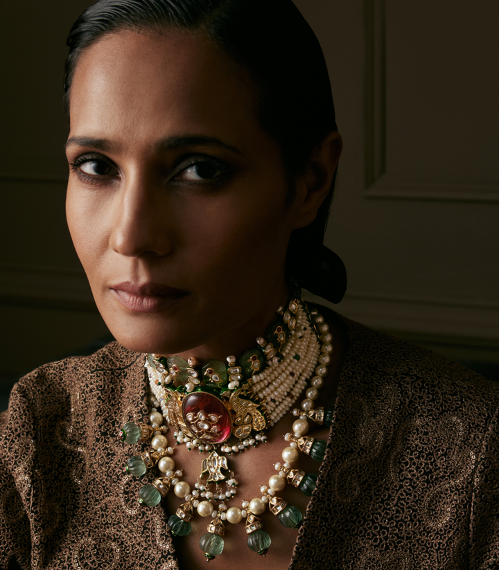 KAVITA RED KUNDAN CHOKER