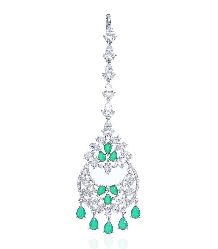 RHEA GREEN ZIRCON NECKLACE SET