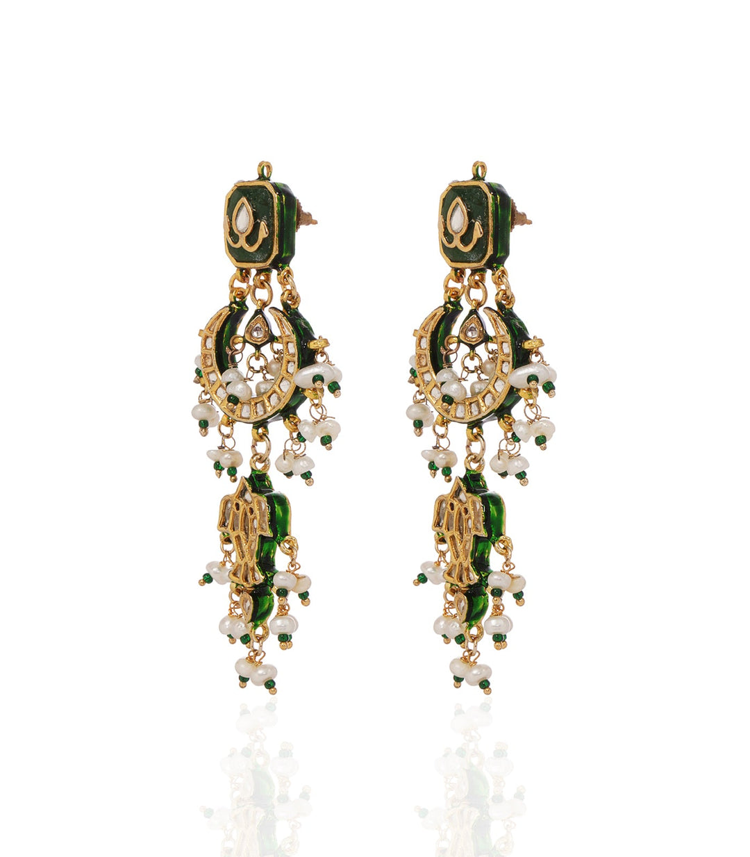 DEEKSHA GREEN KUNDAN CHOKER