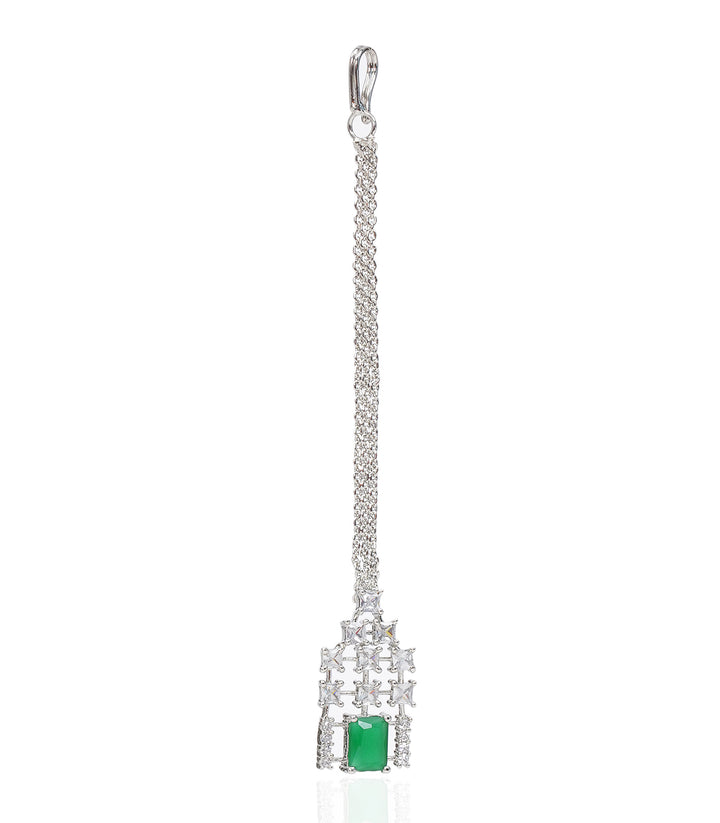 ELIANA GREEN ZIRCON NECKLACE SET