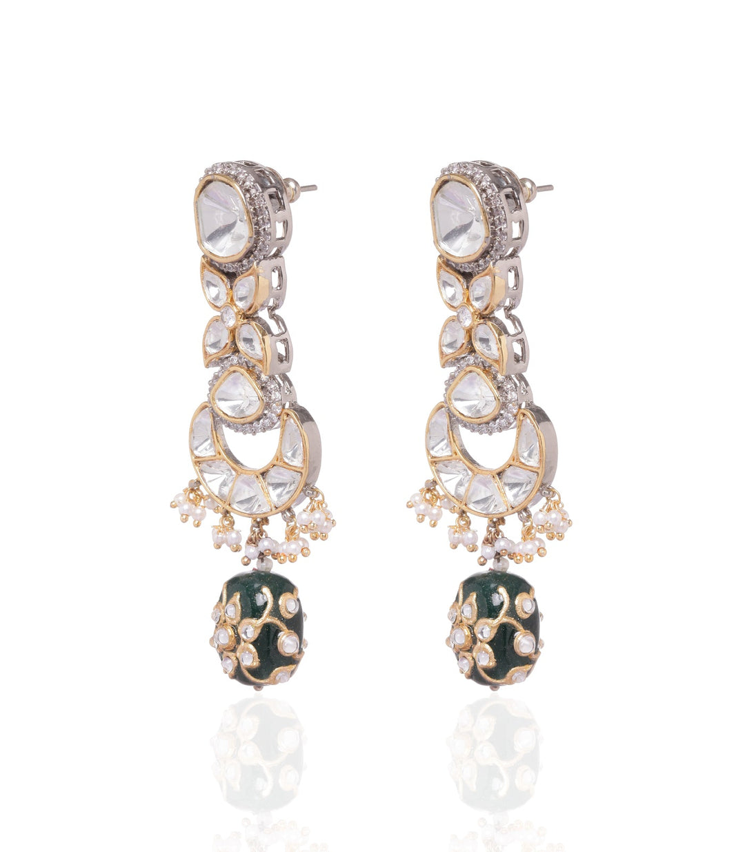 CHITRALI  POLKI NECKLACE SET