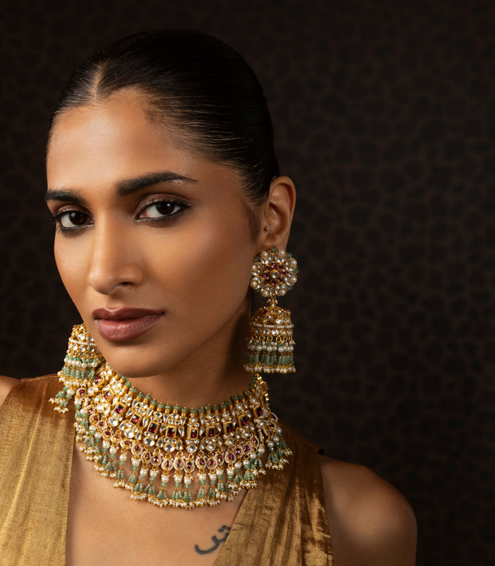 SHIREESHA RODO LIGHT KUNDAN CHOKER
