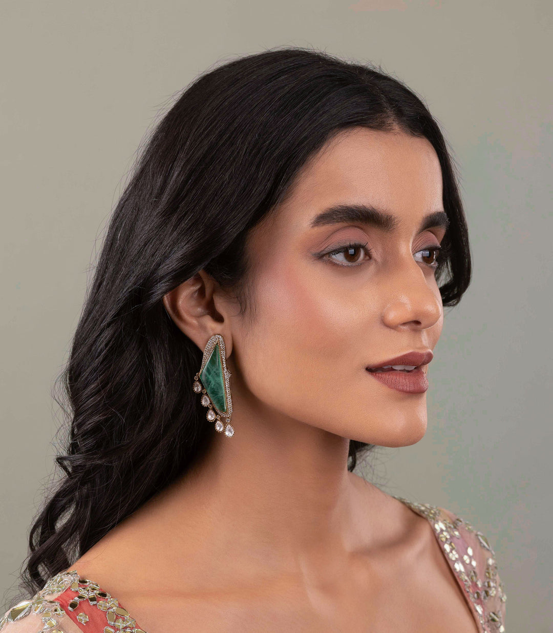SARVANI MINT EARRING
