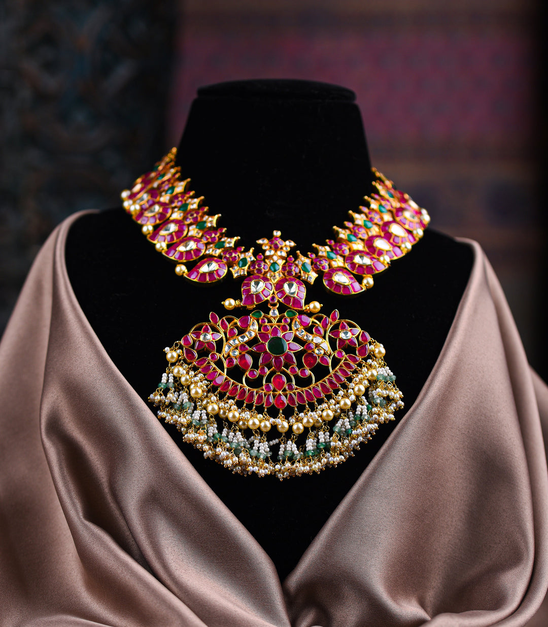 GAYATRI MOISSANITE NECKLACE