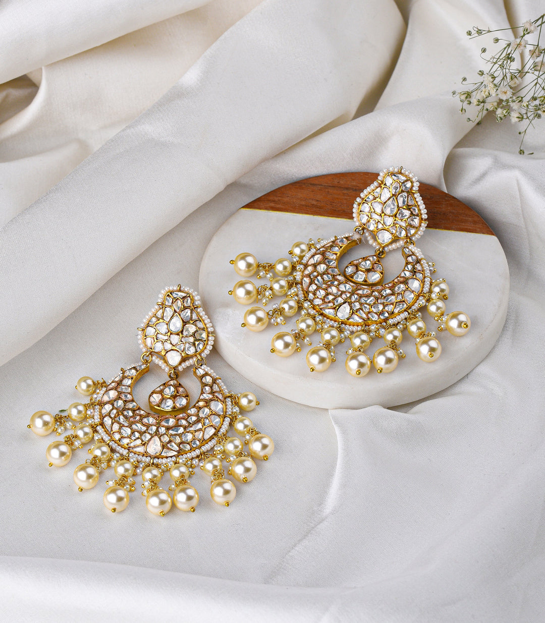 AARADHYA MOISSANITE CHANDBALI