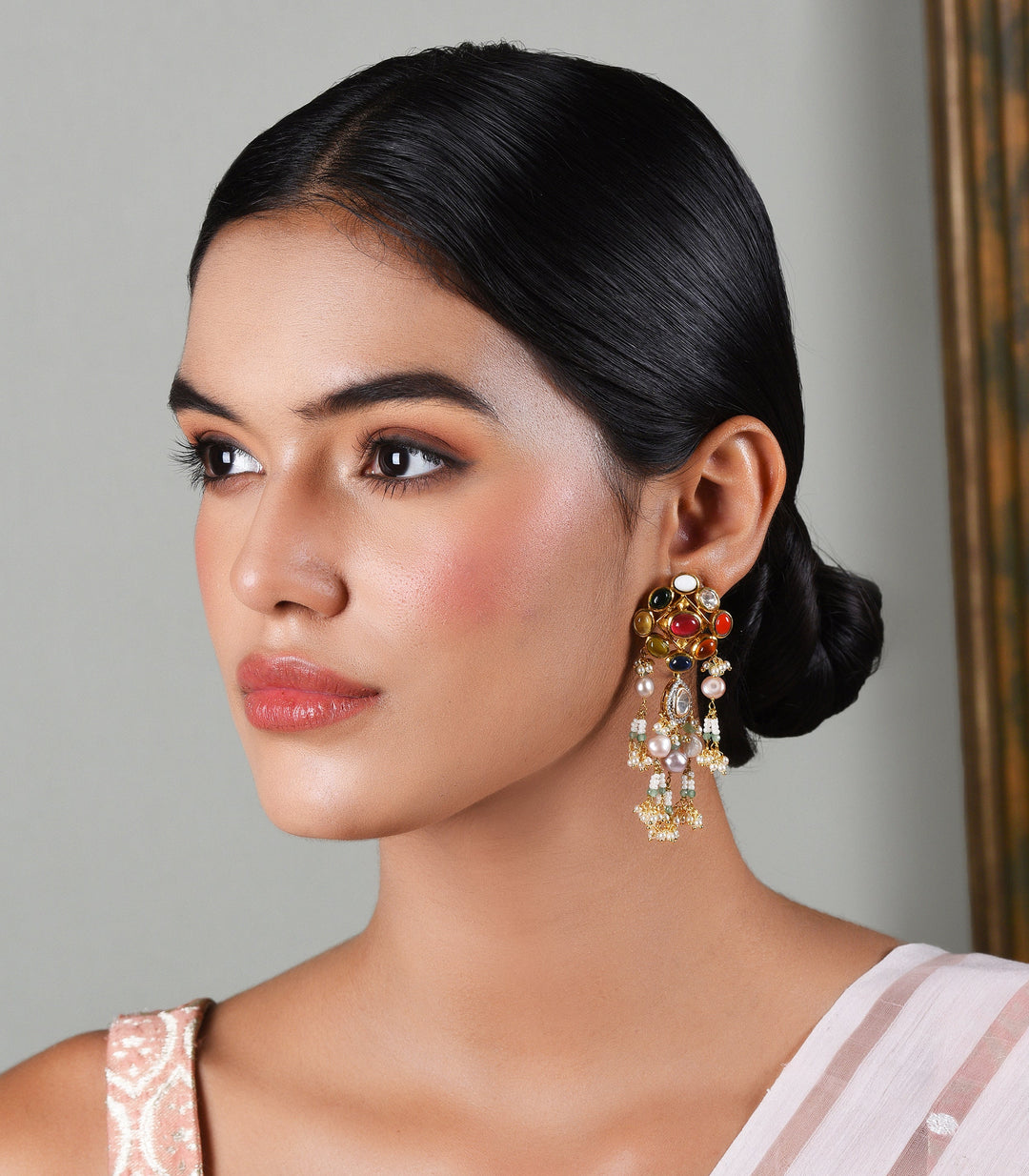 YASI NAVRATAN NECKLACE SET