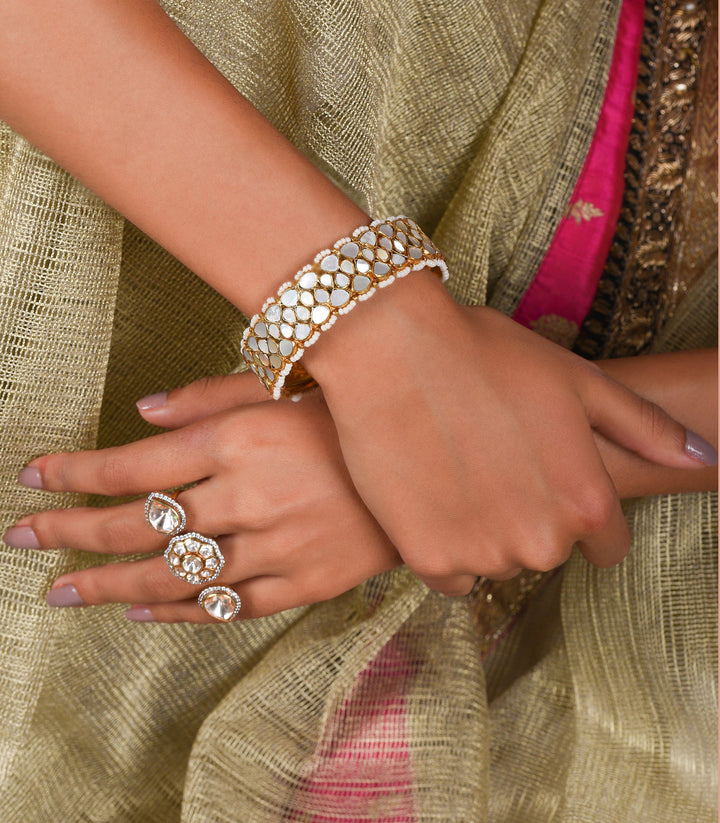 Deepa Mother Of Pearl Bangles