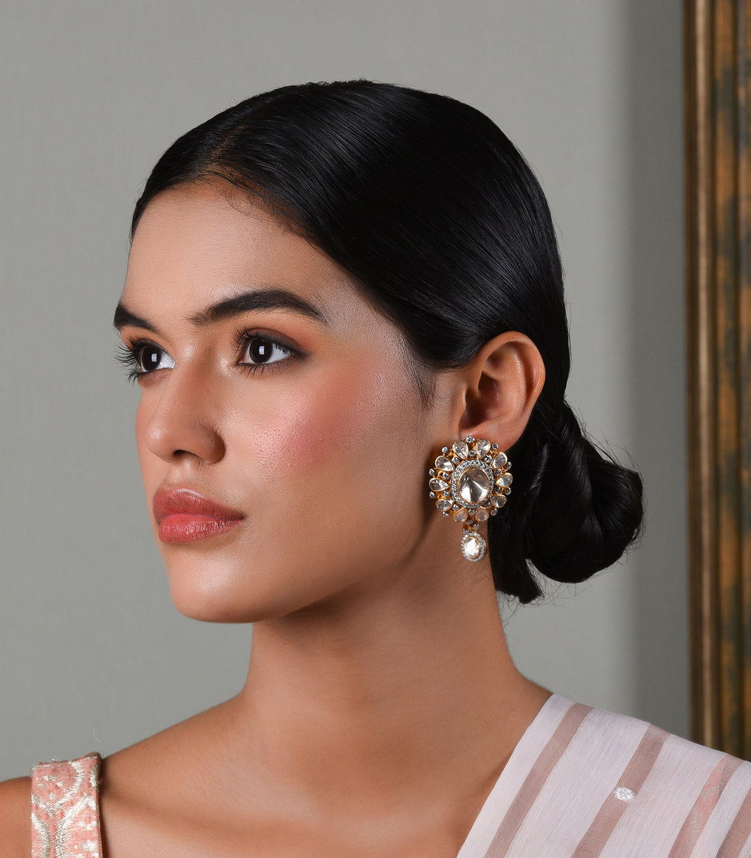 NANDINI GREEN MOISSANITE CHOKER