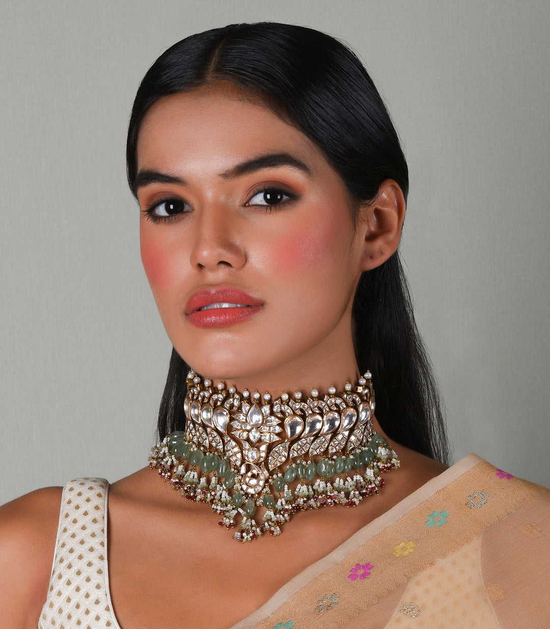 VINISHA MOISSANITE NECKLACE SET